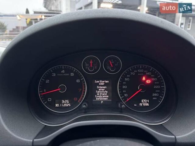 Сірий Ауді А3, об'ємом двигуна 1.98 л та пробігом 198 тис. км за 7499 $, фото 8 на Automoto.ua