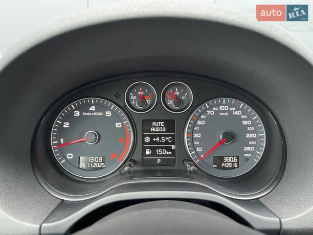 Сірий Ауді А3, об'ємом двигуна 1.98 л та пробігом 143 тис. км за 10599 $, фото 22 на Automoto.ua