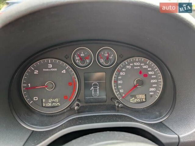 Сірий Ауді А3, об'ємом двигуна 1.6 л та пробігом 245 тис. км за 8700 $, фото 14 на Automoto.ua