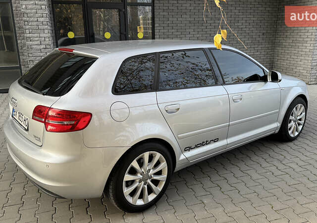 Сірий Ауді А3, об'ємом двигуна 1.8 л та пробігом 190 тис. км за 7500 $, фото 9 на Automoto.ua