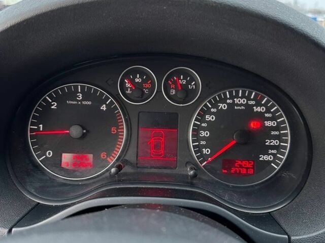 Серый Ауди А3, объемом двигателя 2 л и пробегом 278 тыс. км за 4200 $, фото 12 на Automoto.ua