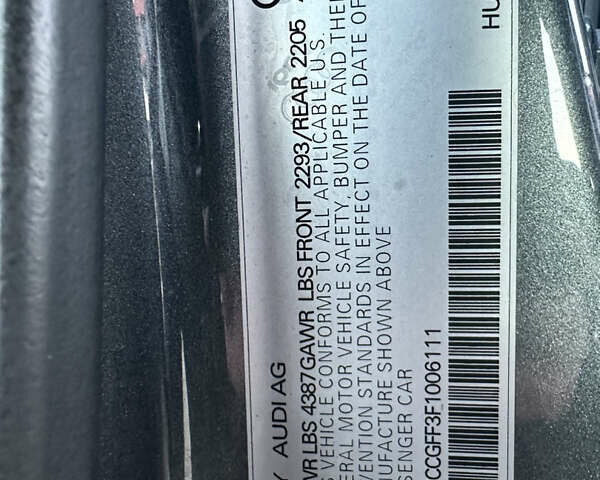 Серый Ауди А3, объемом двигателя 1.8 л и пробегом 245 тыс. км за 8800 $, фото 12 на Automoto.ua