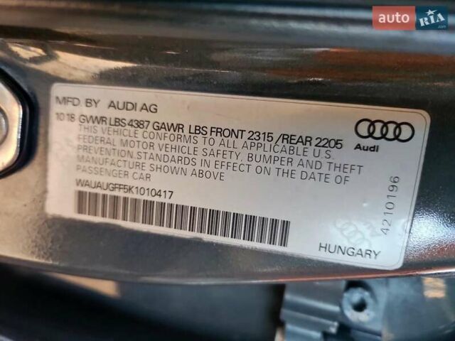 Серый Ауди А3, объемом двигателя 1.98 л и пробегом 64 тыс. км за 3900 $, фото 11 на Automoto.ua