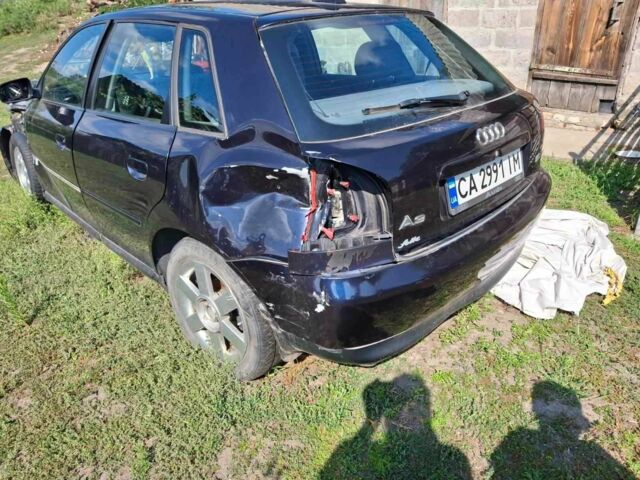Синій Ауді А3, об'ємом двигуна 1.6 л та пробігом 220 тис. км за 1999 $, фото 2 на Automoto.ua