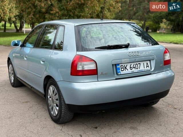 Синій Ауді А3, об'ємом двигуна 1.6 л та пробігом 233 тис. км за 3850 $, фото 19 на Automoto.ua