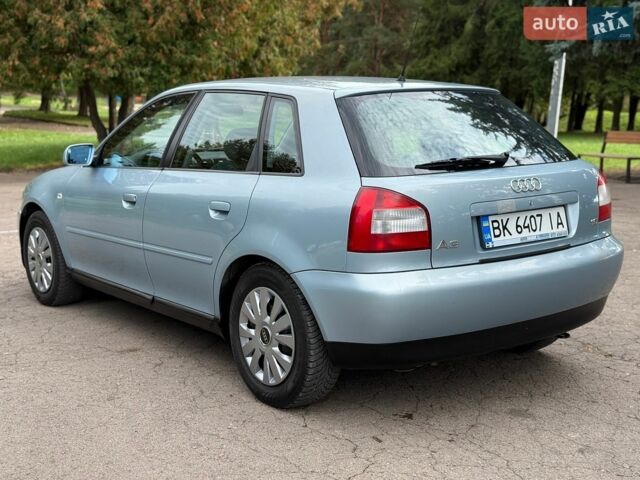 Синій Ауді А3, об'ємом двигуна 1.6 л та пробігом 233 тис. км за 3850 $, фото 21 на Automoto.ua