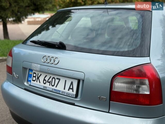 Синій Ауді А3, об'ємом двигуна 1.6 л та пробігом 233 тис. км за 3850 $, фото 22 на Automoto.ua