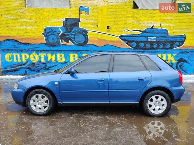 Синий Ауди А3, объемом двигателя 1.8 л и пробегом 156 тыс. км за 5500 $, фото 1 на Automoto.ua