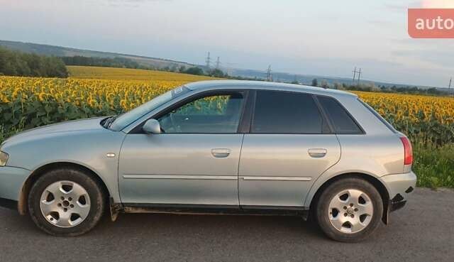 Синий Ауди А3, объемом двигателя 1.9 л и пробегом 250 тыс. км за 4650 $, фото 2 на Automoto.ua