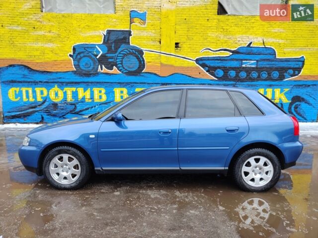 Синий Ауди А3, объемом двигателя 1.8 л и пробегом 156 тыс. км за 5500 $, фото 1 на Automoto.ua
