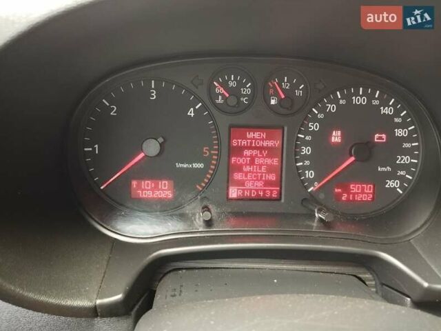 Синій Ауді А3, об'ємом двигуна 1.9 л та пробігом 211 тис. км за 4850 $, фото 8 на Automoto.ua