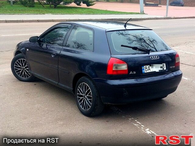 Синий Ауди А3, объемом двигателя 1.9 л и пробегом 150 тыс. км за 4000 $, фото 7 на Automoto.ua