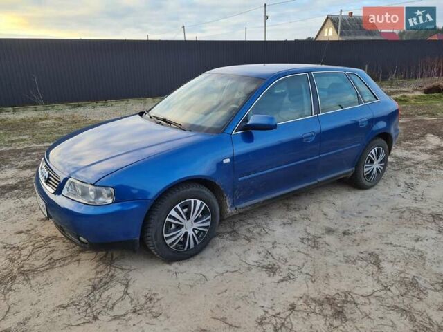 Синий Ауди А3, объемом двигателя 1.6 л и пробегом 245 тыс. км за 3600 $, фото 3 на Automoto.ua