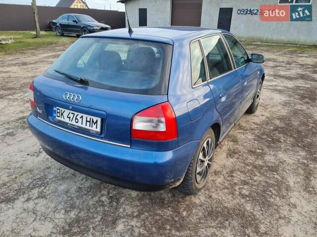 Синий Ауди А3, объемом двигателя 1.6 л и пробегом 245 тыс. км за 3600 $, фото 7 на Automoto.ua