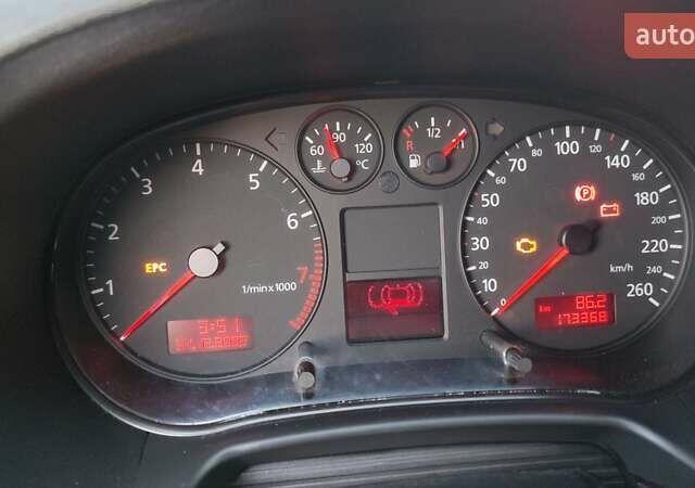 Синий Ауди А3, объемом двигателя 1.6 л и пробегом 173 тыс. км за 5100 $, фото 19 на Automoto.ua