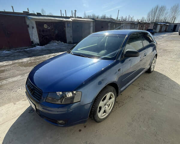 Синий Ауди А3, объемом двигателя 1.6 л и пробегом 346 тыс. км за 4200 $, фото 2 на Automoto.ua