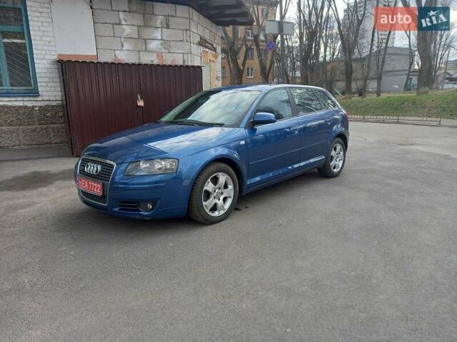 Синий Ауди А3, объемом двигателя 2 л и пробегом 230 тыс. км за 6800 $, фото 3 на Automoto.ua