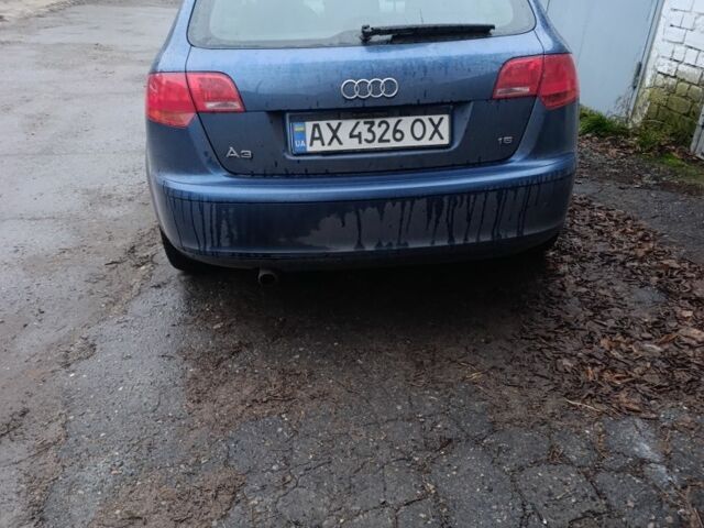 Синий Ауди А3, объемом двигателя 1.6 л и пробегом 240 тыс. км за 6500 $, фото 3 на Automoto.ua