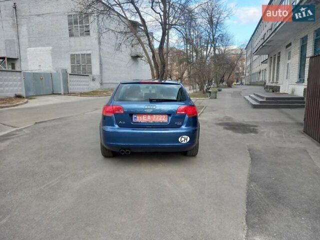 Синий Ауди А3, объемом двигателя 2 л и пробегом 230 тыс. км за 6800 $, фото 7 на Automoto.ua