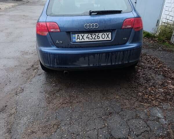 Синий Ауди А3, объемом двигателя 1.6 л и пробегом 240 тыс. км за 6500 $, фото 2 на Automoto.ua