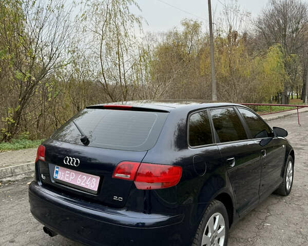 Синій Ауді А3, об'ємом двигуна 2 л та пробігом 166 тис. км за 6500 $, фото 2 на Automoto.ua