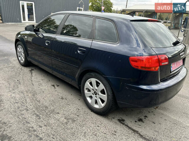Синий Ауди А3, объемом двигателя 1.6 л и пробегом 248 тыс. км за 6400 $, фото 1 на Automoto.ua