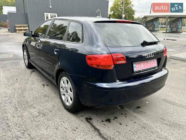 Синий Ауди А3, объемом двигателя 1.6 л и пробегом 248 тыс. км за 6400 $, фото 3 на Automoto.ua