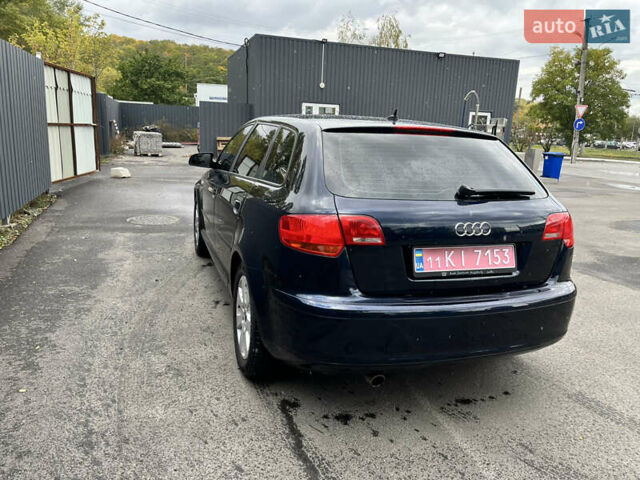Синий Ауди А3, объемом двигателя 1.6 л и пробегом 248 тыс. км за 6400 $, фото 4 на Automoto.ua