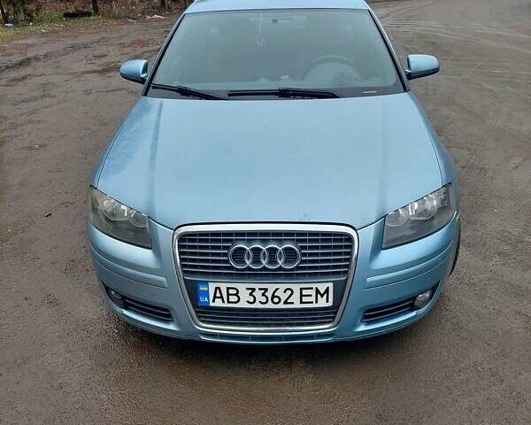 Синий Ауди А3, объемом двигателя 1.98 л и пробегом 230 тыс. км за 7000 $, фото 2 на Automoto.ua