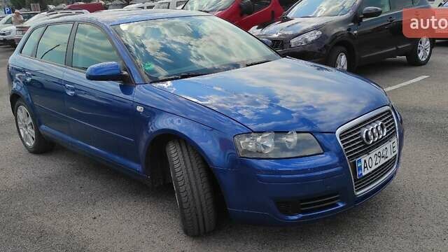 Синий Ауди А3, объемом двигателя 1.6 л и пробегом 168 тыс. км за 7000 $, фото 3 на Automoto.ua