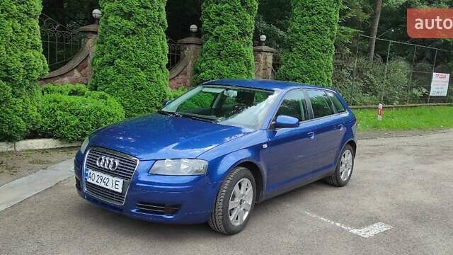 Синий Ауди А3, объемом двигателя 1.6 л и пробегом 168 тыс. км за 7000 $, фото 2 на Automoto.ua