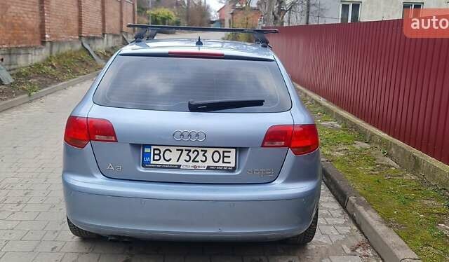Синий Ауди А3, объемом двигателя 2 л и пробегом 338 тыс. км за 8700 $, фото 3 на Automoto.ua
