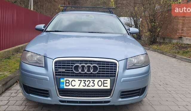Синий Ауди А3, объемом двигателя 2 л и пробегом 338 тыс. км за 8700 $, фото 1 на Automoto.ua
