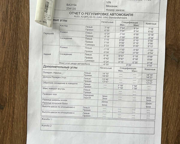 Синій Ауді А3, об'ємом двигуна 1.6 л та пробігом 234 тис. км за 7800 $, фото 34 на Automoto.ua