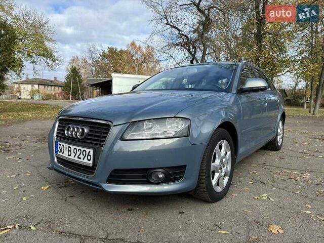 Синий Ауди А3, объемом двигателя 1.97 л и пробегом 177 тыс. км за 12500 $, фото 5 на Automoto.ua