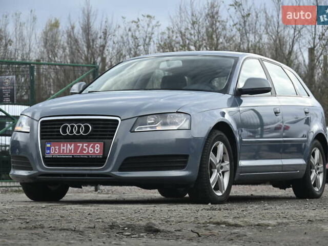 Синій Ауді А3, об'ємом двигуна 1.6 л та пробігом 212 тис. км за 8300 $, фото 4 на Automoto.ua
