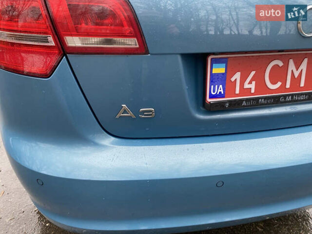 Синій Ауді А3, об'ємом двигуна 1.8 л та пробігом 219 тис. км за 9900 $, фото 7 на Automoto.ua