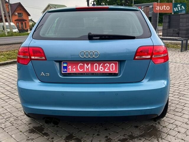 Синий Ауди А3, объемом двигателя 1.8 л и пробегом 225 тыс. км за 8800 $, фото 5 на Automoto.ua