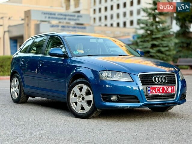 Синий Ауди А3, объемом двигателя 1.6 л и пробегом 171 тыс. км за 8650 $, фото 4 на Automoto.ua