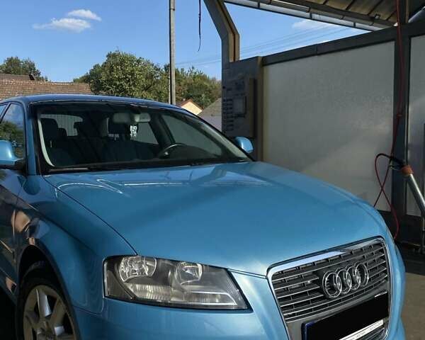 Синий Ауди А3, объемом двигателя 1.39 л и пробегом 221 тыс. км за 8000 $, фото 19 на Automoto.ua