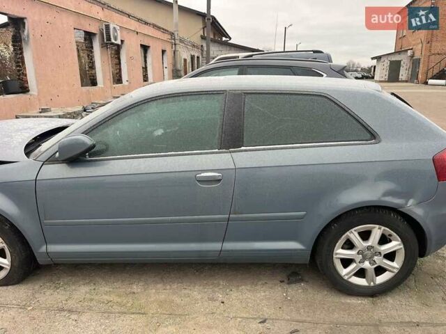 Синий Ауди А3, объемом двигателя 1.6 л и пробегом 190 тыс. км за 3700 $, фото 2 на Automoto.ua