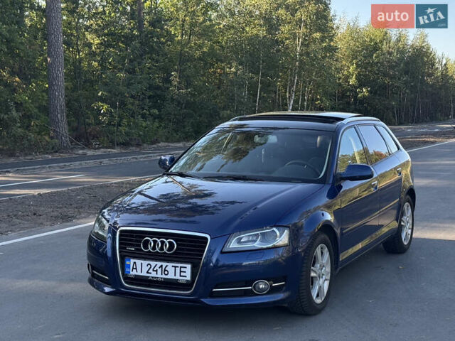 Синій Ауді А3, об'ємом двигуна 1.8 л та пробігом 163 тис. км за 9650 $, фото 1 на Automoto.ua