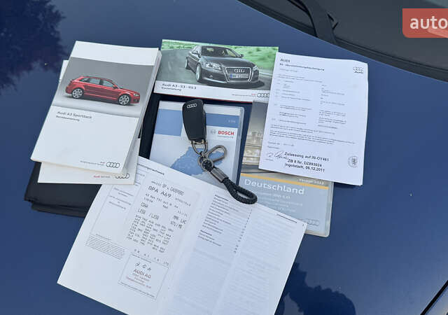 Синій Ауді А3, об'ємом двигуна 1.8 л та пробігом 163 тис. км за 9650 $, фото 53 на Automoto.ua