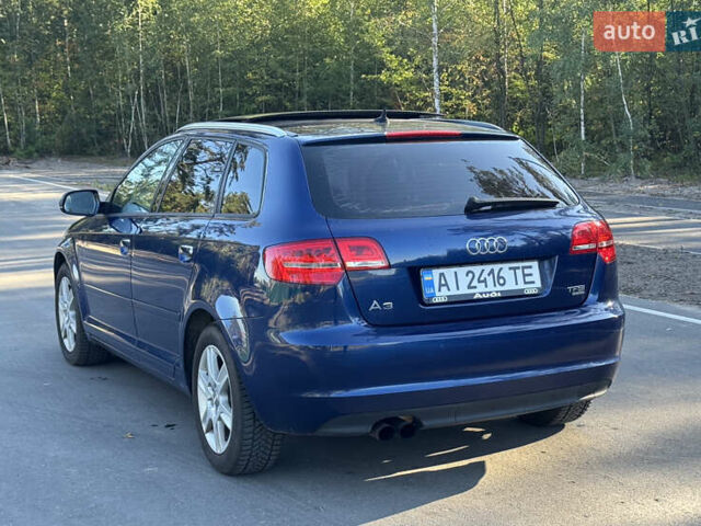Синій Ауді А3, об'ємом двигуна 1.8 л та пробігом 163 тис. км за 9650 $, фото 10 на Automoto.ua