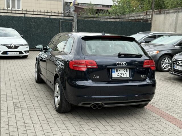 Синий Ауди А3, объемом двигателя 2 л и пробегом 185 тыс. км за 7500 $, фото 3 на Automoto.ua