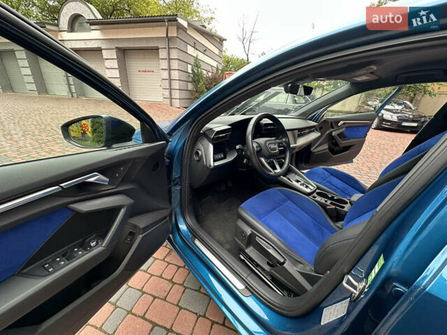 Синий Ауди А3, объемом двигателя 1.4 л и пробегом 48 тыс. км за 23750 $, фото 126 на Automoto.ua