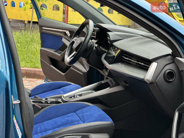 Синий Ауди А3, объемом двигателя 1.4 л и пробегом 48 тыс. км за 23750 $, фото 151 на Automoto.ua