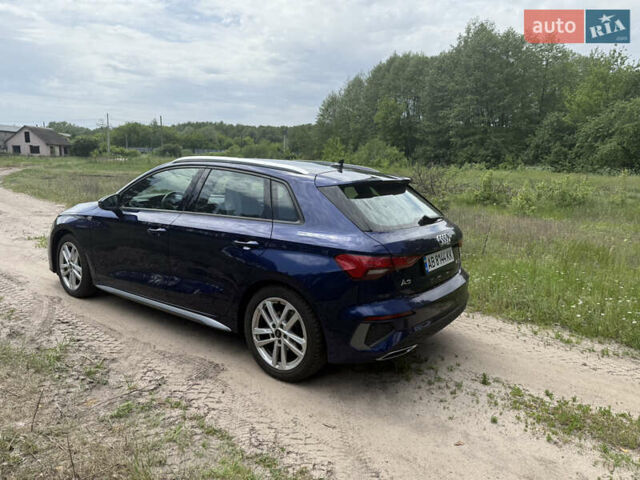 Синий Ауди А3, объемом двигателя 1.98 л и пробегом 56 тыс. км за 34000 $, фото 5 на Automoto.ua
