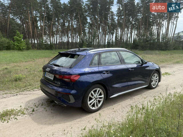 Синий Ауди А3, объемом двигателя 1.98 л и пробегом 56 тыс. км за 34000 $, фото 3 на Automoto.ua