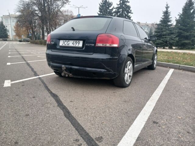 Синий Ауди А3, объемом двигателя 2 л и пробегом 348 тыс. км за 2500 $, фото 5 на Automoto.ua